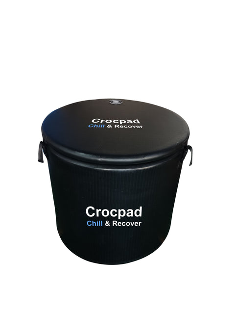 Large Ice Pod for Athletes – Cold Plunge Ice Bath for Recovery Portable Soaking Barrel with Cover -  Chiller (Optional)